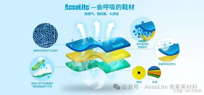 奥索莱材料在运动鞋领域的开发应用千亿平台网站解析AosoLite(图2)